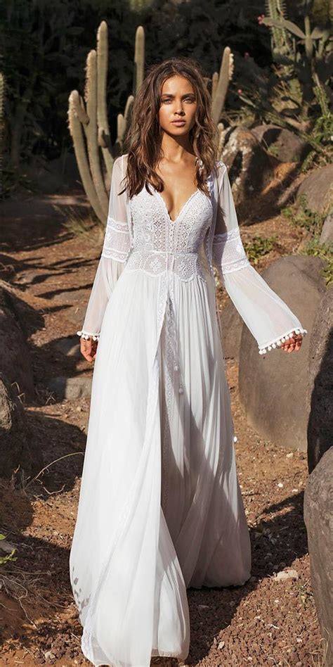 Boho Wedding Dresses Long Sleeve Top Review Find The Perfect Venue