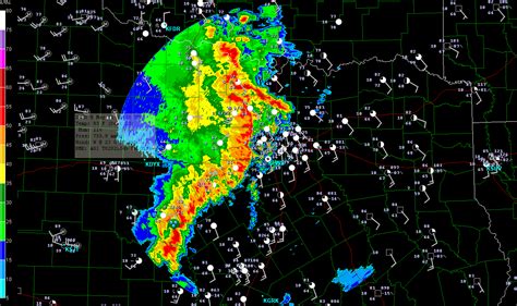 The Original Weather Blog Line Of Severe T Storms Moving Into Dfw
