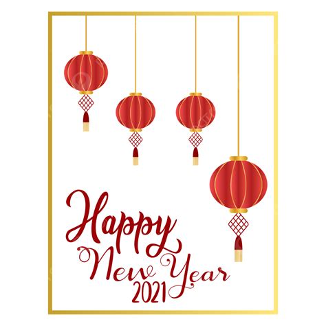 Vector Vietnamese New Year 2021 Design With Lamp Decoration Lamp Lamp