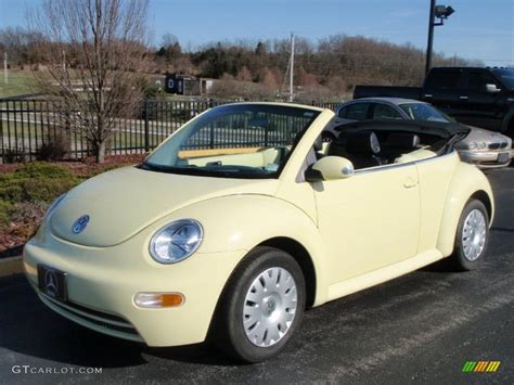 2005 Mellow Yellow Volkswagen New Beetle Gl Convertible 27499292
