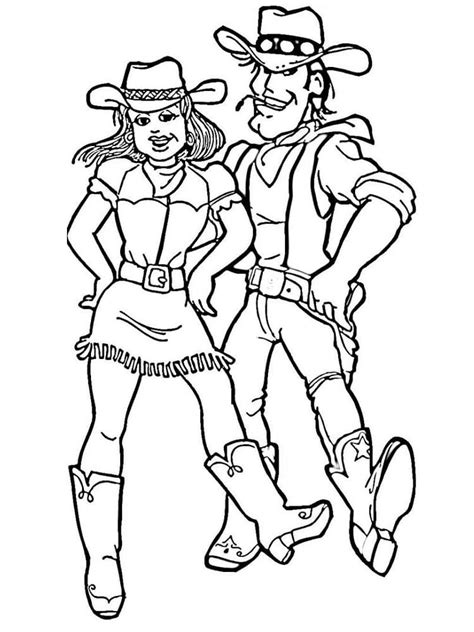 printable cowgirl coloring pages for girls enjoy coloring vintage