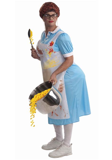Cafeteria Lady Costume Funny Chef Costumes For Adults