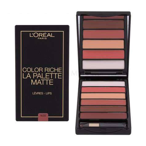 Loréal Paris Color Riche La Palette Matte Pomadka Dla Kobiet 6 G