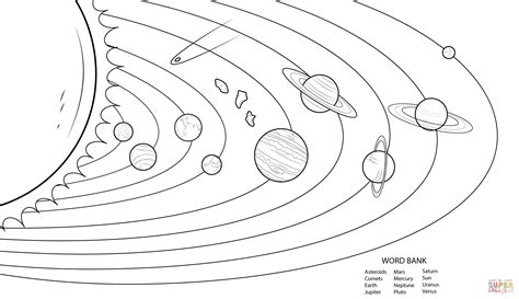 El sistema solar para ninos fichas para aprender los planetas pdf. Dibujo de Ejercicio sobre Modelo del Sistema Solar para ...