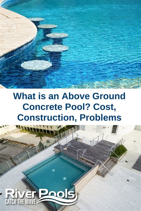 I read inground pool and thought concrete/gunite. What is an Above Ground Concrete Pool? Cost, Construction, Problems in 2020 (With images ...