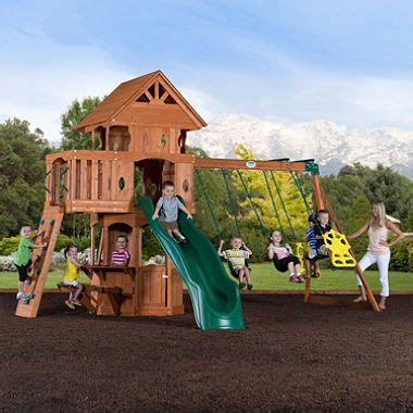 Find helpful customer reviews and review ratings for backyard discovery woodland all cedar wood playset swing set at amazon.com. Backyard Discovery Woodland Cedar Swingset | Wooden swings ...