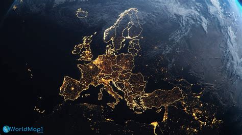 The Earth Europe And Countries View From Space 3