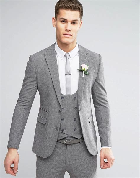 Our bespoke tailoring will ensure that you look and feel your best on any occasion. Lyst - Asos Wedding Super Skinny Suit Jacket In Mini Check ...