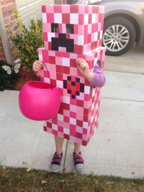 Minecraft Girl Creeper Fun Halloween My Daughter Loved This