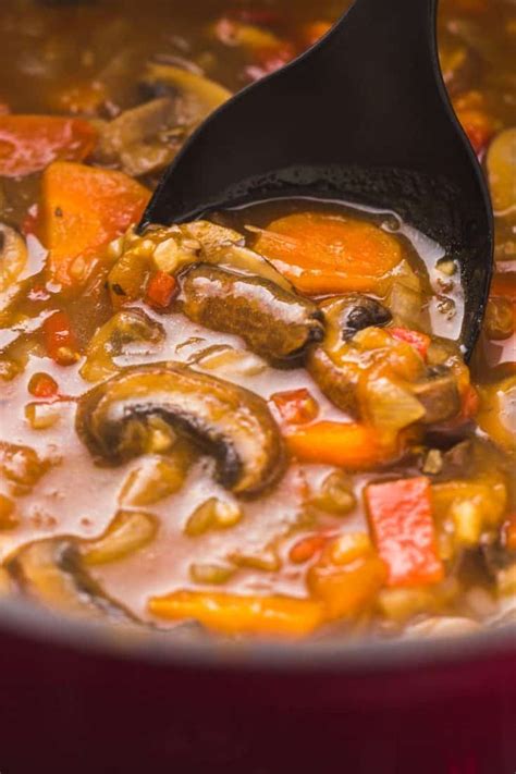 Mushroom Stew Recipe Nourish Plate