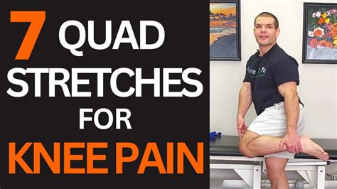 7 Quad Stretches For Knee Pain What S The Best Quadriceps Stretch