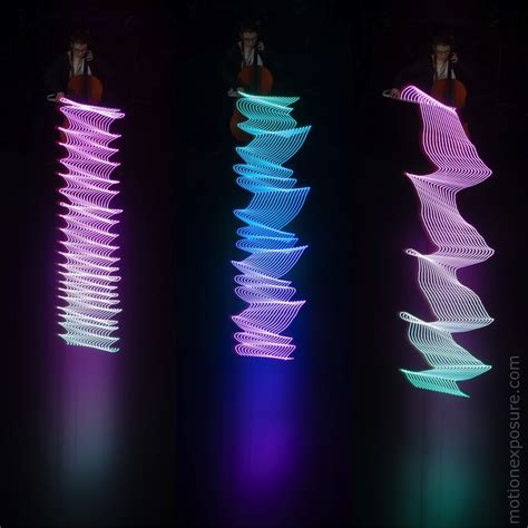 Photographer Uses Led Lights To Capture The Movement Of String