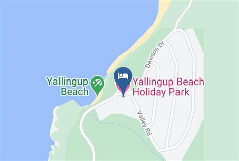Yallingup Beach Holiday Park Map Busselton Western Australia