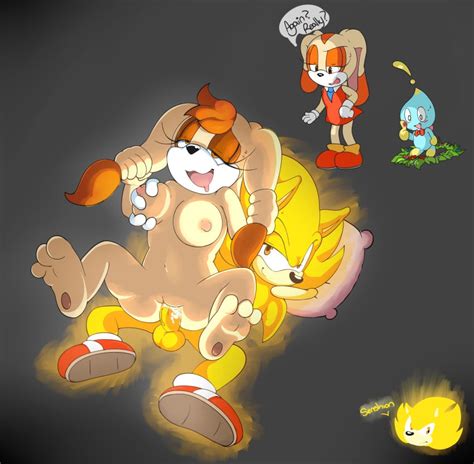 Rule 34 Balls Breasts Cheese The Chao Cream The Rabbit Female