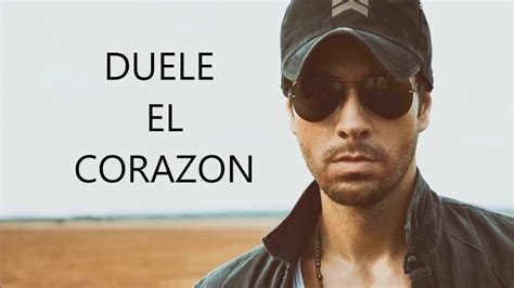Enrique Iglesias Duele El Corazon Ft Wisin Lyrics Youtube
