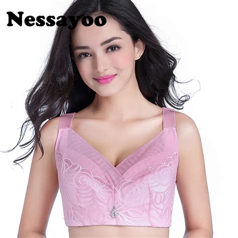 Nessayoo Wireless Bra Bralette Push Up Sexy Lace Lingerie Bras Hot Xxx