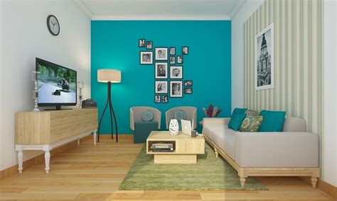 Aqua Delight Living Room Wall Designs Home Room Design Interior