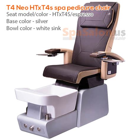 The pedicure chairs headrest paddings give you the comfort of being at home. T4 Neo HTxT4s spa pedicure chair @ SpaSalon.us