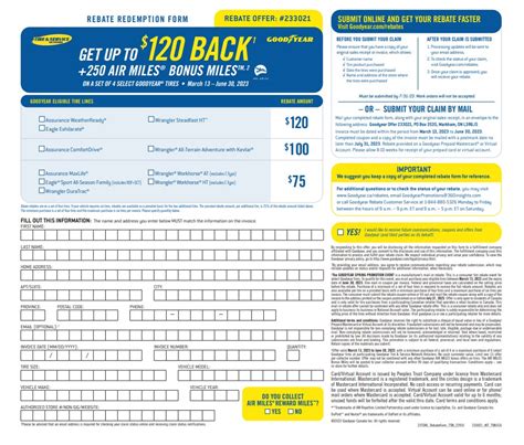 Understanding Your Goodyear Rebate Invoice Number A Detailed Guide