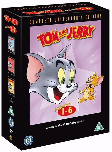 Tom And Jerry Classic Collection Volumes 1 6 Dvd Box Set Free Shipping Over £20 Hmv Store