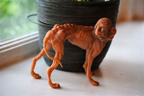 Dog Human Hybrid Super Sculpey Sculpture By Abbyroeser Hybrid Dogs