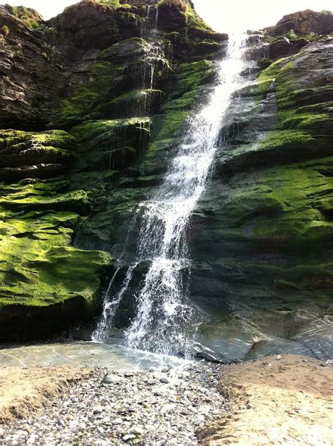 Waterfall At Tintagel