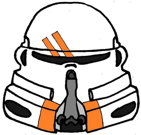 Clone Trooper Helmet 2nd Airborne Company Star Wars Helmet Star Wars