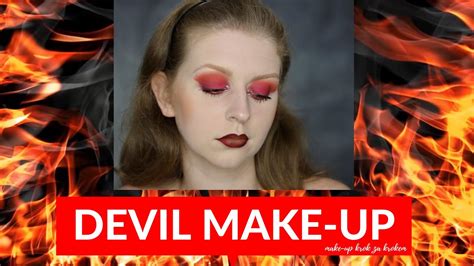 devil makeup tutorial youtube