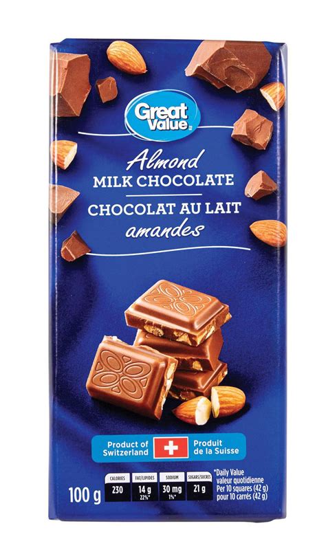 Great Value Almond Milk Chocolate Walmart Canada