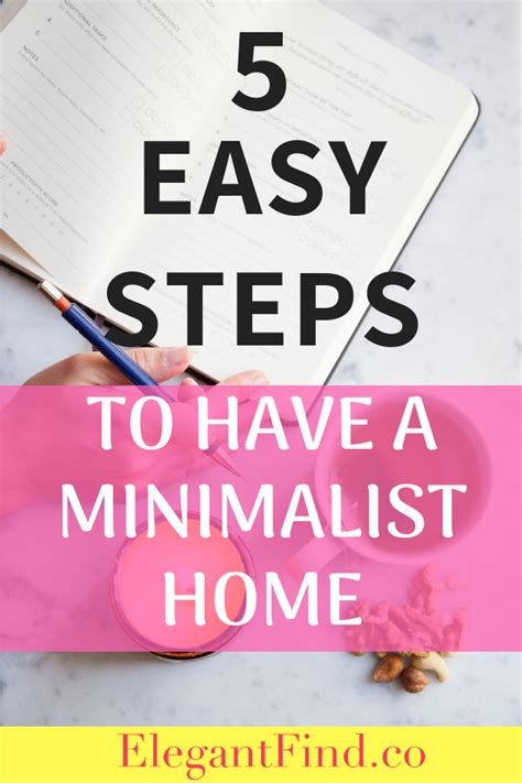 5 Easy Steps To A More Minimalist Home