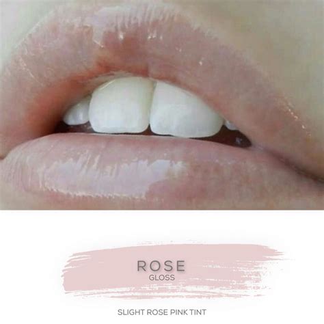 Rose Gloss Hydrating Gloss For Our Smudge Proof Lipstick Lipsense By