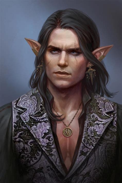 Elidyr Brynmor By Cher Ro On DeviantArt Character Portraits Dungeons