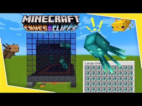 How To Build A Glow Squid Farm In Minecraft Sportskeeda Mokokil