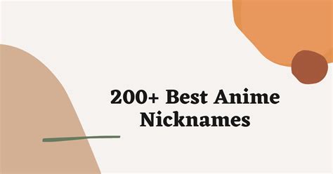 Update 85 Cool Anime Nicknames For Guys Super Hot Incdgdbentre