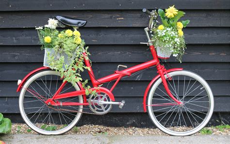 How To Create A Vintage Bicycle Planter