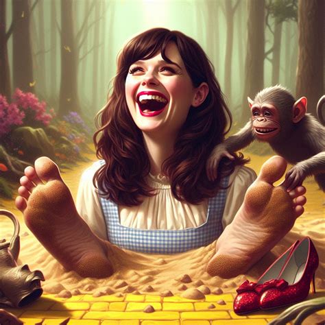 Zooey Deschanel As Dorothy Tickled In Oz By Tool04 On Deviantart