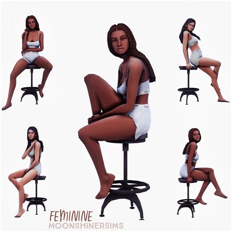 Model Poses Barstool Edition Download Here • In 2021 Model Poses Sims 4 Cc Finds Sims 4
