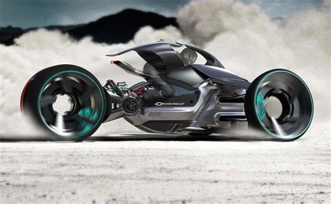 Road Hugging Motorcycle Trikes Chevrolet Knight Concept Motorcycles