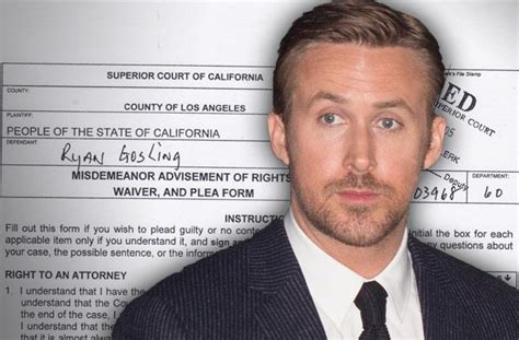 Ryan Gosling Past Arrest For Dui