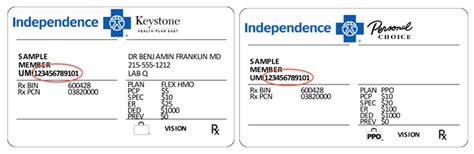 If you do not have this card handy, and simply call your health insurance company tha. Independence Blue Cross Keystone Health Plan East Group ...