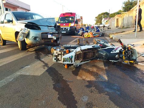 Acidente de trânsito deixa Motociclista gravemente ferido em PG MZ