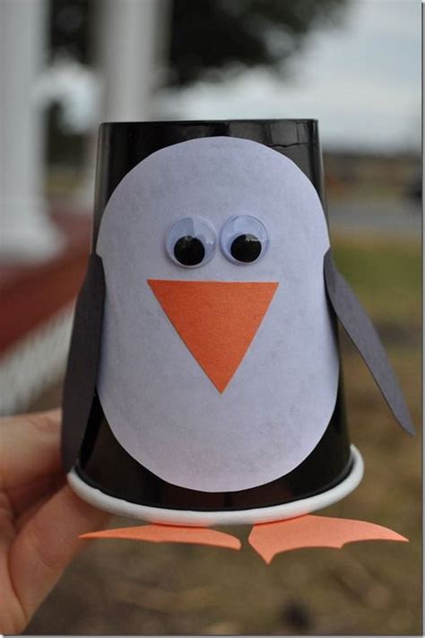 Cute Christmas Penguin Crafts For Kids Hative
