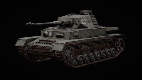 Panzer Iv Buy Royalty Free 3d Model By Greg Mckechnie