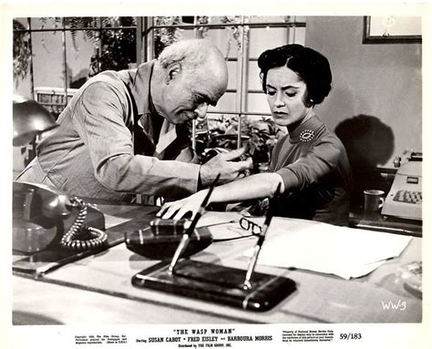 The Wasp Woman 1959 With Michael Marks And Susan Cabot Dark Beauty Photography B Movie