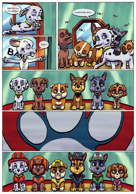 Paw Patrol Pups Save A Lounard Page 2 By Disccatfr On Deviantart Paw Patrol Cartoon Paw
