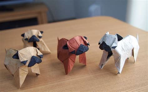 Origami Pugs Pug Origami Crafts Origami Easy Origami Art