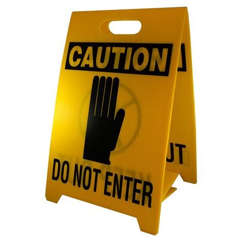 Buy NMC FS8 CAUTION DO NOT ENTER Sign With Graphic 12 In X 19 In