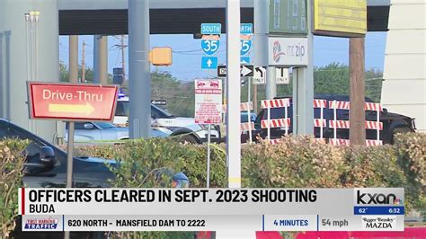 Officers involved in Buda shooting in September cleared by grand jury