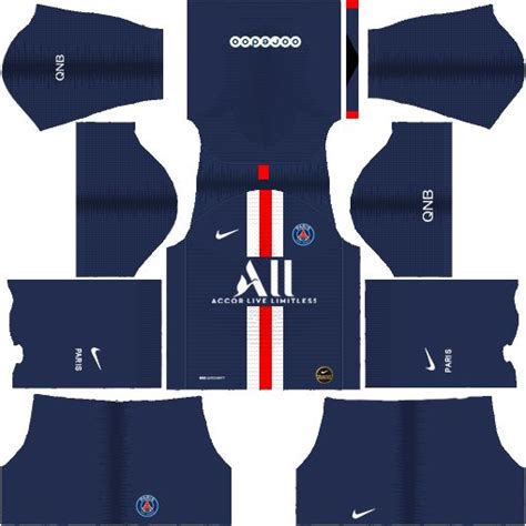 Ea sports fifa 18 x adidas digital 4th kits. PSG 2019-2020 Kit & Logo - Dream League Soccer em 2020 ...