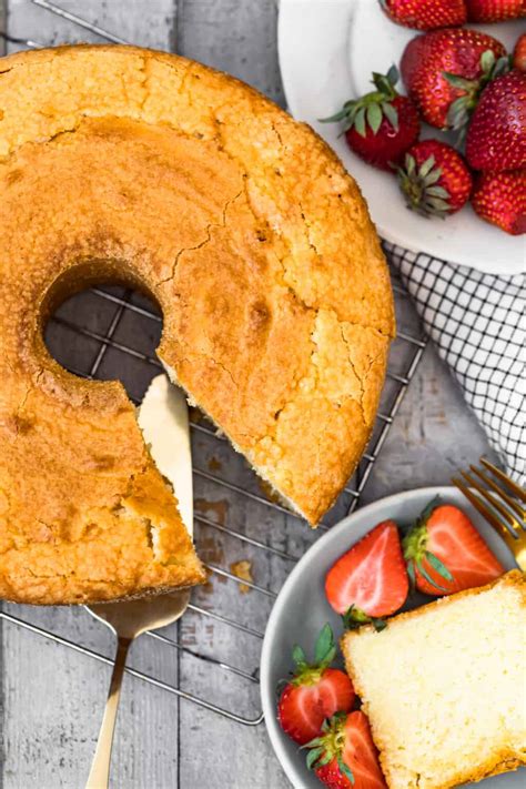 Homemade Pound Cake Classic Recipe The Cookie Rookie®